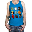 Halloween Ducks - Tanktop Tanktop RIPT Apparel X-Small / Teal