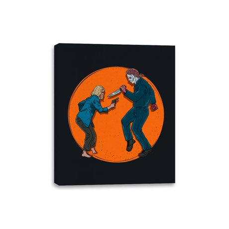 Halloween Fiction - Canvas Wraps Canvas Wraps RIPT Apparel 8x10 / Black