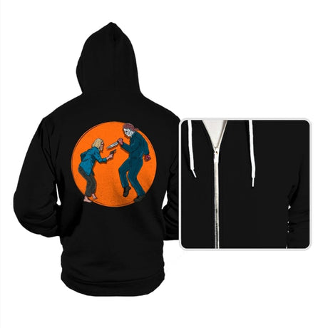 Halloween Fiction - Hoodies Hoodies RIPT Apparel Small / Black