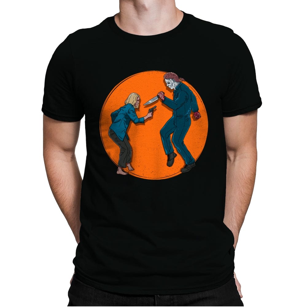 Halloween Fiction - Mens Premium T-Shirts RIPT Apparel Small / Black