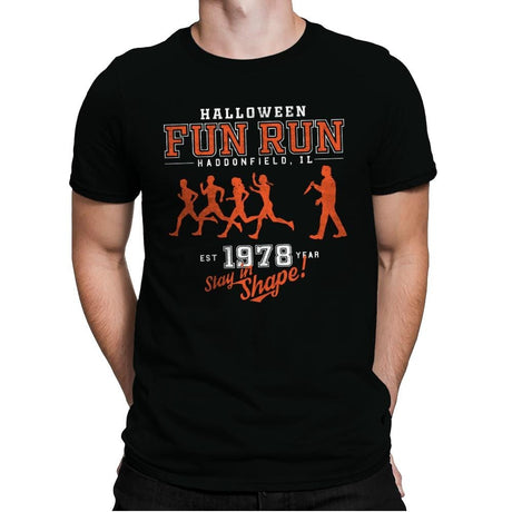 Halloween Fun Run - Mens Premium T-Shirts RIPT Apparel Small / Black