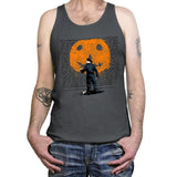 Halloween Graffiti - Tanktop Tanktop RIPT Apparel X-Small / Asphalt