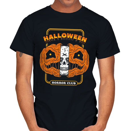 Halloween Horror Club - Mens T-Shirts RIPT Apparel Small / Black