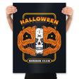 Halloween Horror Club - Prints Posters RIPT Apparel 18x24 / Black