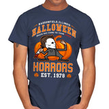 Halloween Horrors - Mens T-Shirts RIPT Apparel Small / Navy