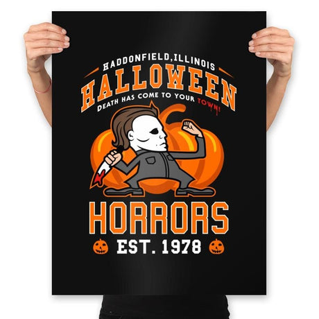 Halloween Horrors - Prints Posters RIPT Apparel 18x24 / Black