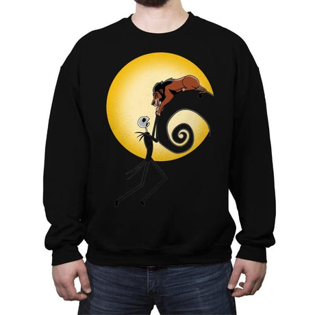 Halloween King Betrayal! - Raffitees - Crew Neck Sweatshirt Crew Neck Sweatshirt RIPT Apparel