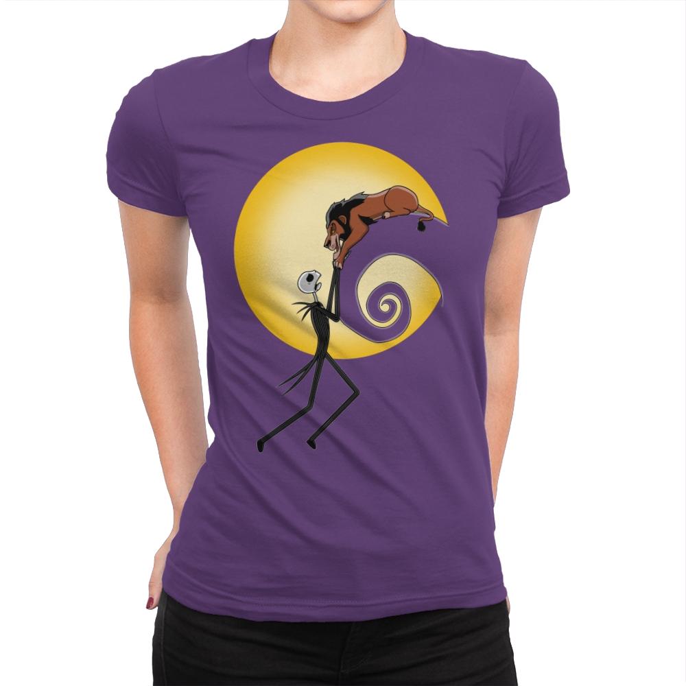 Halloween King Betrayal! - Raffitees - Womens Premium T-Shirts RIPT Apparel Small / Purple Rush