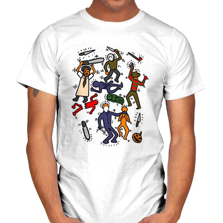 Halloween pop - Mens T-Shirts RIPT Apparel Small / White
