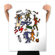 Halloween pop - Prints Posters RIPT Apparel 18x24 / White