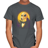 Halloween Portrait - Pop Impressionism - Mens T-Shirts RIPT Apparel Small / Charcoal