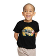 Halloween Workers - Youth T-Shirts RIPT Apparel X-small / Black