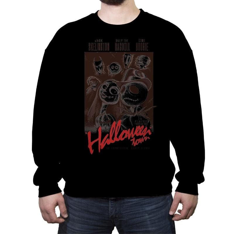 Halloweenblanca - Crew Neck Sweatshirt Crew Neck Sweatshirt RIPT Apparel