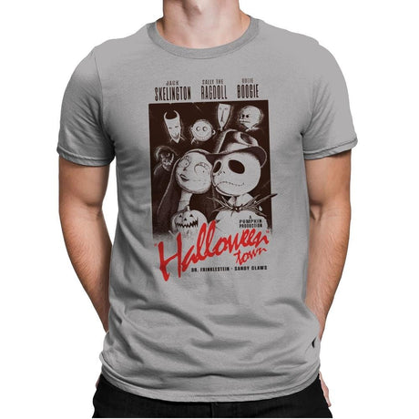 Halloweenblanca - Mens Premium T-Shirts RIPT Apparel Small / Light Grey