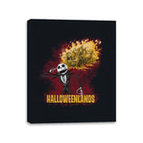 Halloweenlands - Canvas Wraps Canvas Wraps RIPT Apparel 11x14 / Black