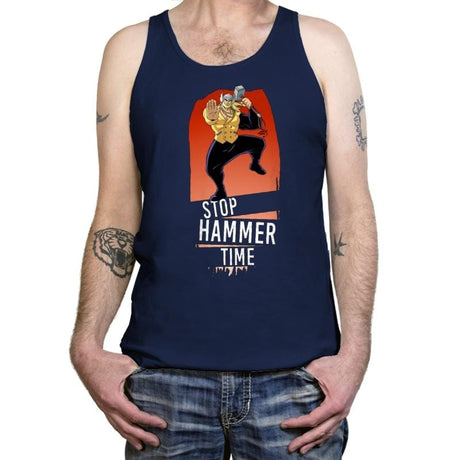 Hammer Time  - Tanktop Tanktop RIPT Apparel X-Small / Navy