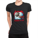 Hammer Time - Womens Premium T-Shirts RIPT Apparel Small / Black