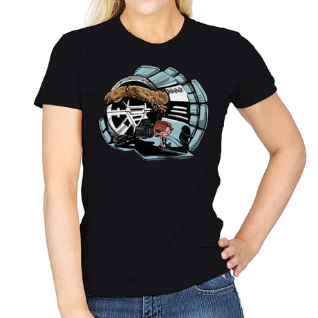 Han and Chewie - Womens T-Shirts RIPT Apparel Small / Black