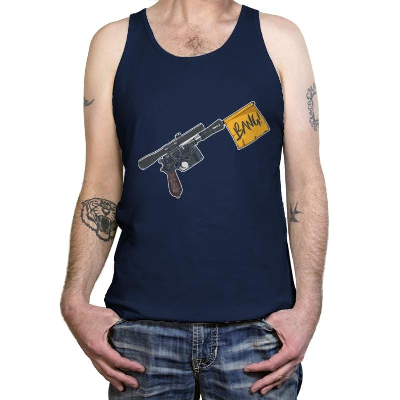 Han Shot First  - Tanktop Tanktop RIPT Apparel