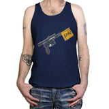 Han Shot First  - Tanktop Tanktop RIPT Apparel X-Small / Navy