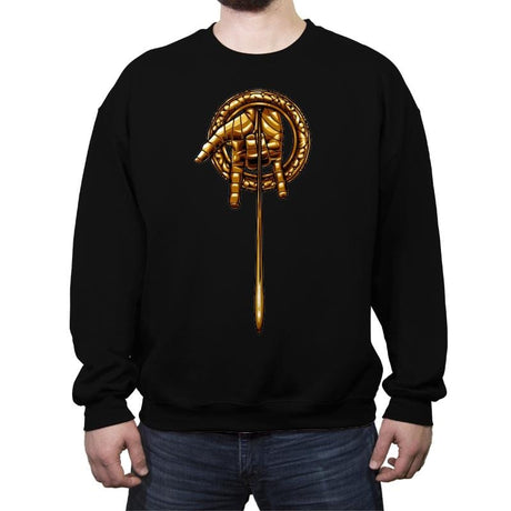 Hand of the Thwip - Crew Neck Sweatshirt Crew Neck Sweatshirt RIPT Apparel