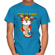 Hang in there, Snarf! - Mens T-Shirts RIPT Apparel Small / Sapphire