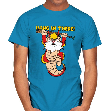 Hang in there, Snarf! - Mens T-Shirts RIPT Apparel Small / Sapphire