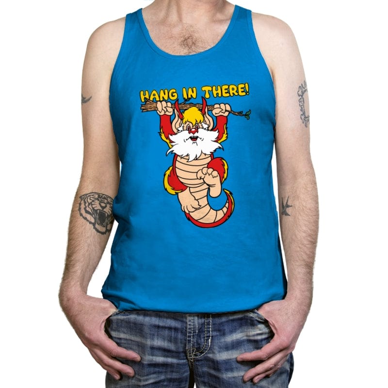Hang in there, Snarf! - Tanktop Tanktop RIPT Apparel X-Small / Teal