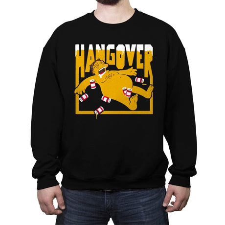 Hangover - Crew Neck Sweatshirt Crew Neck Sweatshirt RIPT Apparel Small / Black