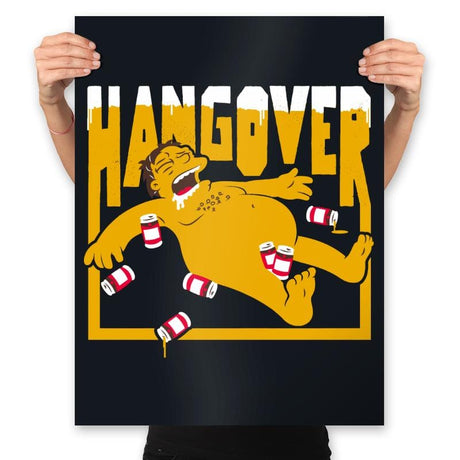 Hangover - Prints Posters RIPT Apparel 18x24 / Black