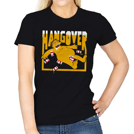 Hangover - Womens T-Shirts RIPT Apparel Small / Black