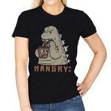 Hangry Kaiju - Womens T-Shirts RIPT Apparel Small / Black