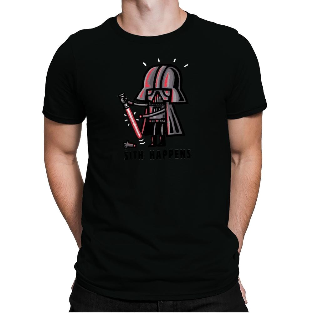 Happens It Does - Mens Premium T-Shirts RIPT Apparel Small / Black