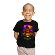 Happy Bowserween - Youth T-Shirts RIPT Apparel X-small / Black