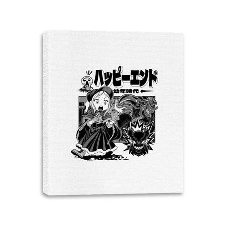 Happy Ending - Canvas Wraps Canvas Wraps RIPT Apparel 11x14 / White