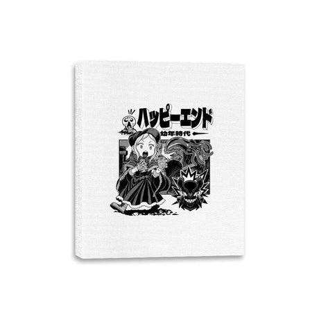 Happy Ending - Canvas Wraps Canvas Wraps RIPT Apparel 8x10 / White