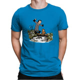 Happy Groundhog Day - Mens Premium T-Shirts RIPT Apparel Small / Turqouise