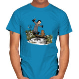 Happy Groundhog Day - Mens T-Shirts RIPT Apparel Small / Sapphire