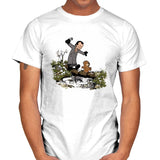 Happy Groundhog Day - Mens T-Shirts RIPT Apparel Small / White