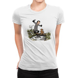 Happy Groundhog Day - Womens Premium T-Shirts RIPT Apparel Small / White