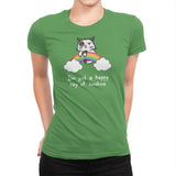 Happy Ray of Sunshine - Womens Premium T-Shirts RIPT Apparel Small / Kelly