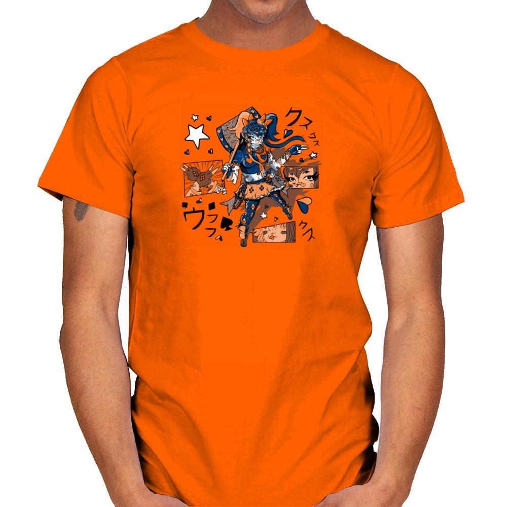 Harajuku Harley Exclusive - Mens T-Shirts RIPT Apparel Small / Orange