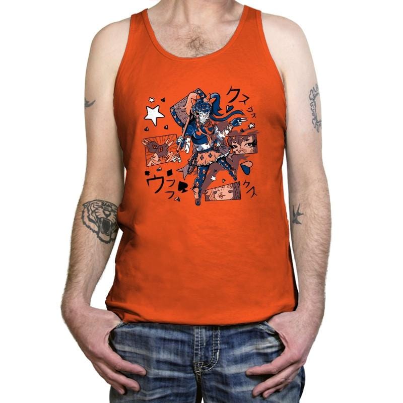 Harajuku Harley Exclusive - Tanktop Tanktop RIPT Apparel X-Small / Orange