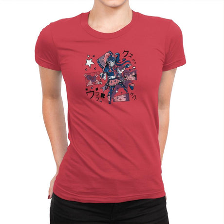 Harajuku Harley Exclusive - Womens Premium T-Shirts RIPT Apparel 3x-large / Red