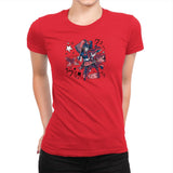 Harajuku Harley Exclusive - Womens Premium T-Shirts RIPT Apparel Small / Red
