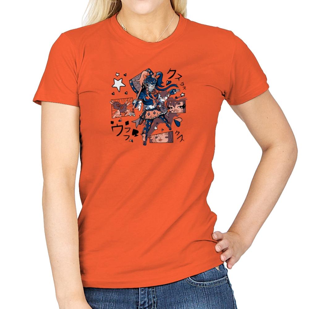 Harajuku Harley Exclusive - Womens T-Shirts RIPT Apparel Small / Orange