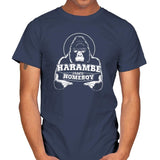 Harambe is my Homeboy Exclusive - Mens T-Shirts RIPT Apparel Small / Navy