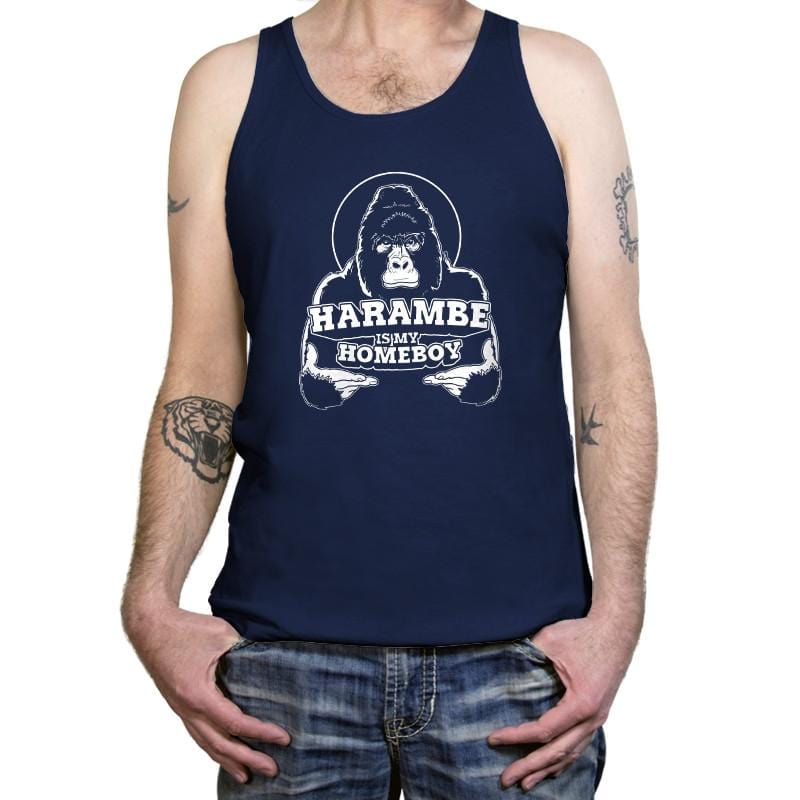 Harambe is my Homeboy Exclusive - Tanktop Tanktop RIPT Apparel