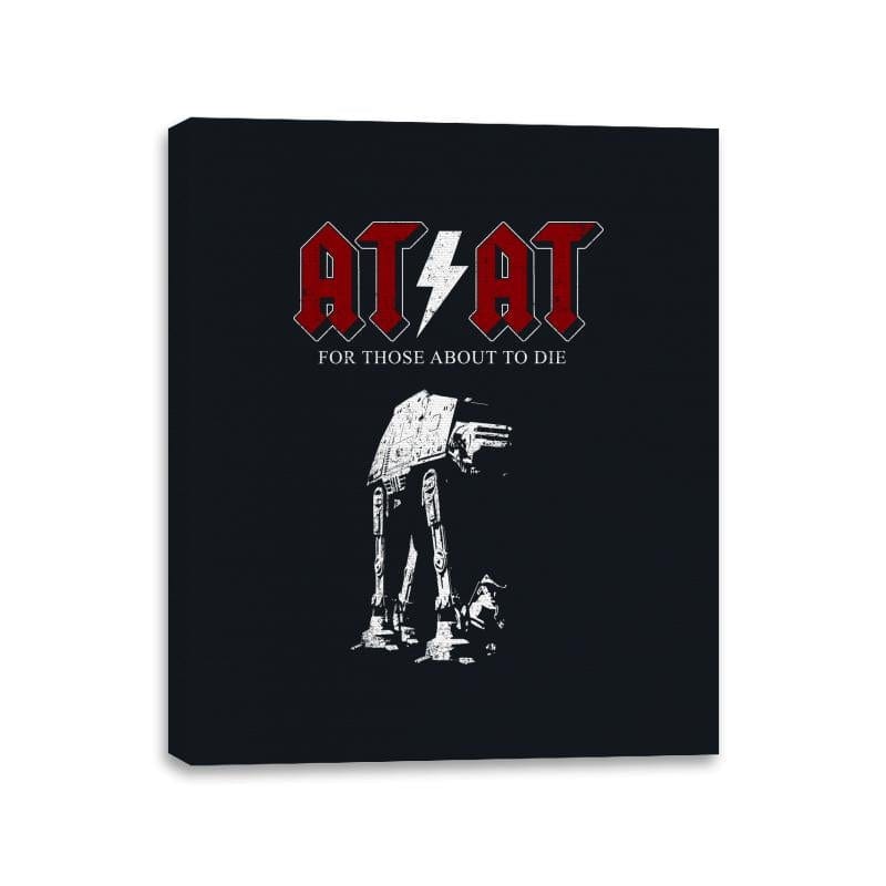 Hard Rocker - Best Seller - Canvas Wraps Canvas Wraps RIPT Apparel 11x14 / Black