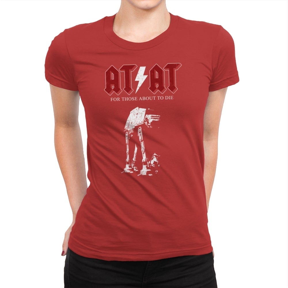 Hard Rocker - Best Seller - Womens Premium T-Shirts RIPT Apparel Small / Red
